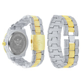 Oyster Crystal Stones Watch Set